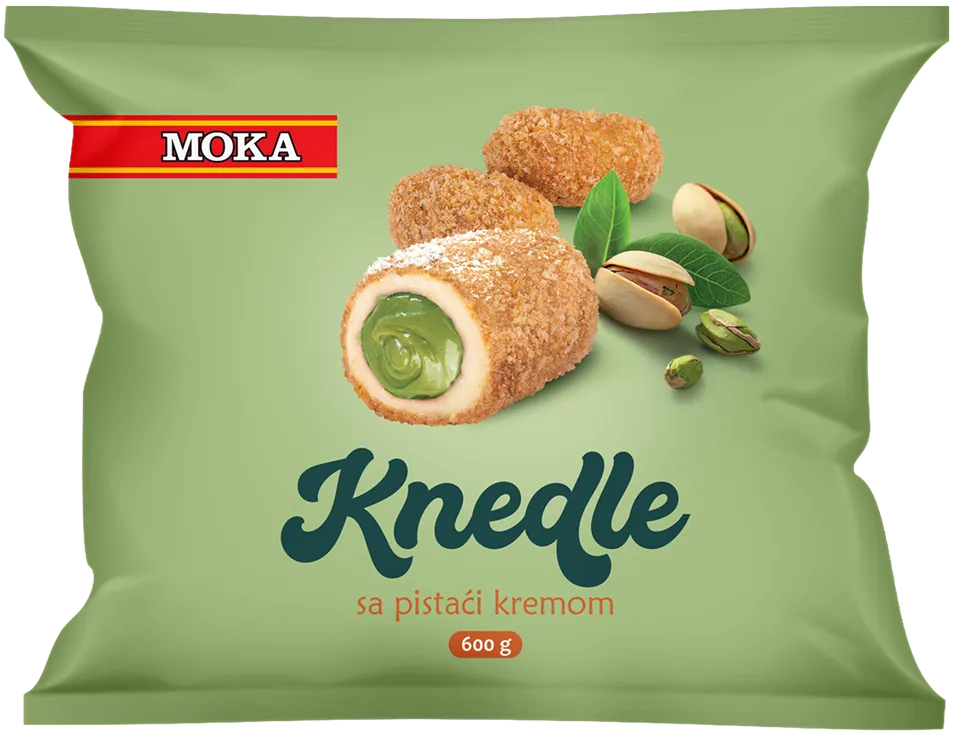 Knedle sa pistaći kremom